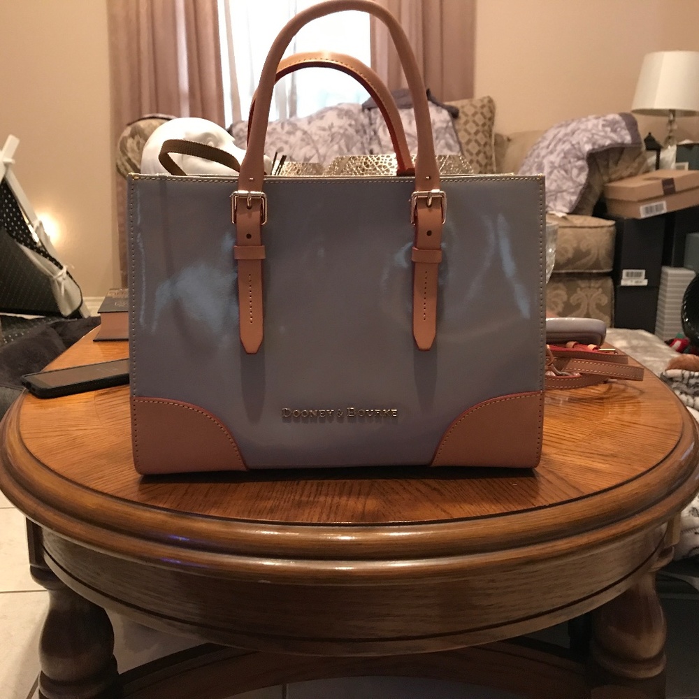 Dooney  and Burke leather patent purse